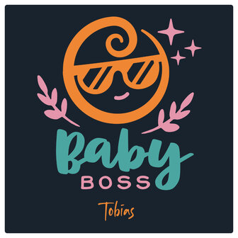 Gift box met bedrukking, baby boss model 1