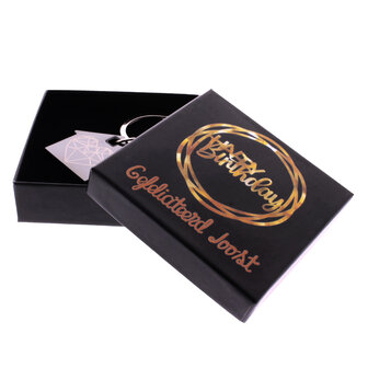 Gift box met bedrukking, verjaardag model 2