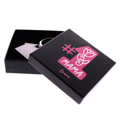 Gift box met bedrukking, #1 mama model 1