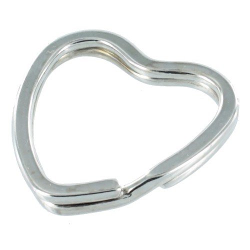 Gematigd ONWAAR per ongeluk Sleutelhanger ring in de vorm van een hart Leuke toevoeging - graveertotaal